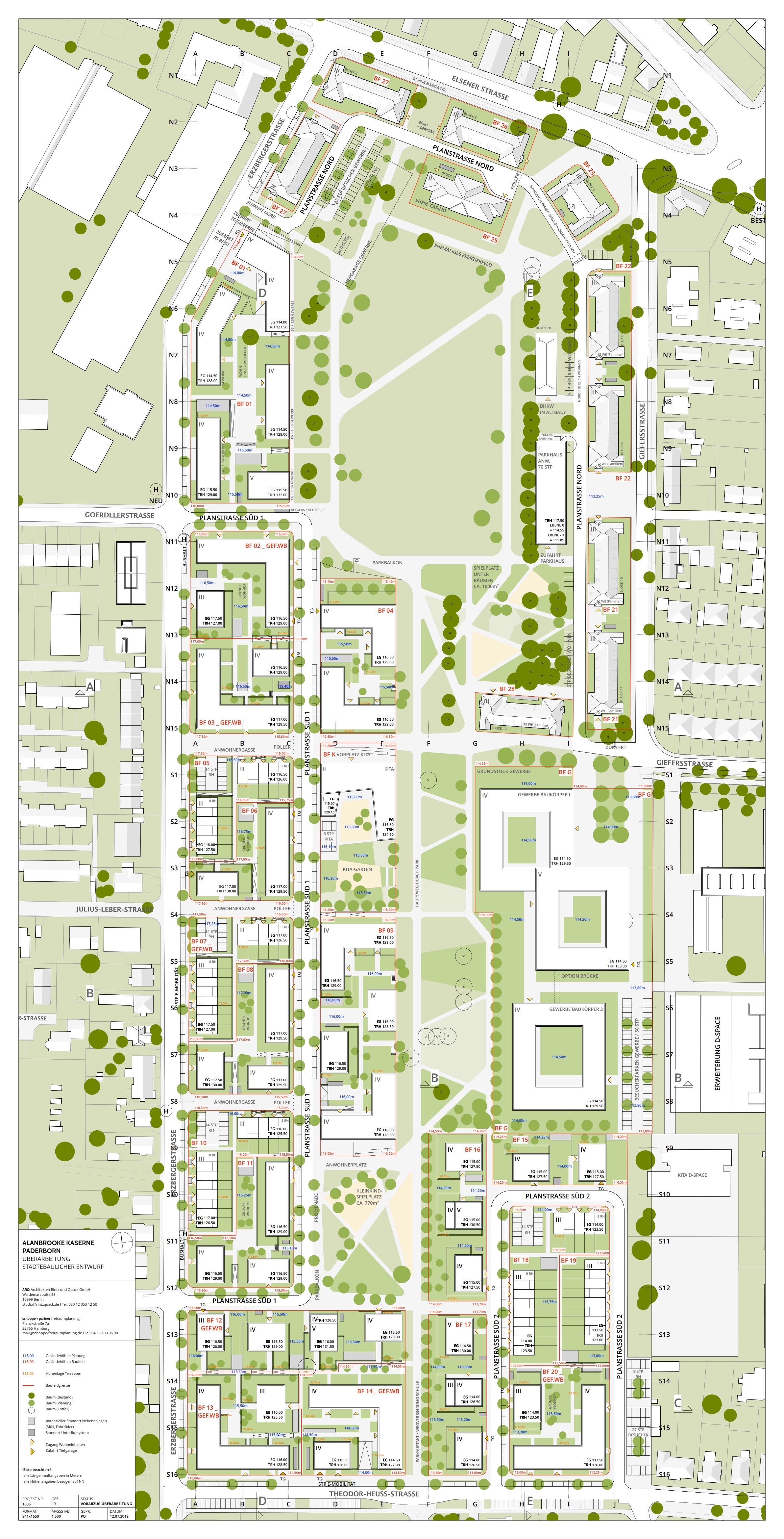 Rahmenplan Alanbrooke Quartier