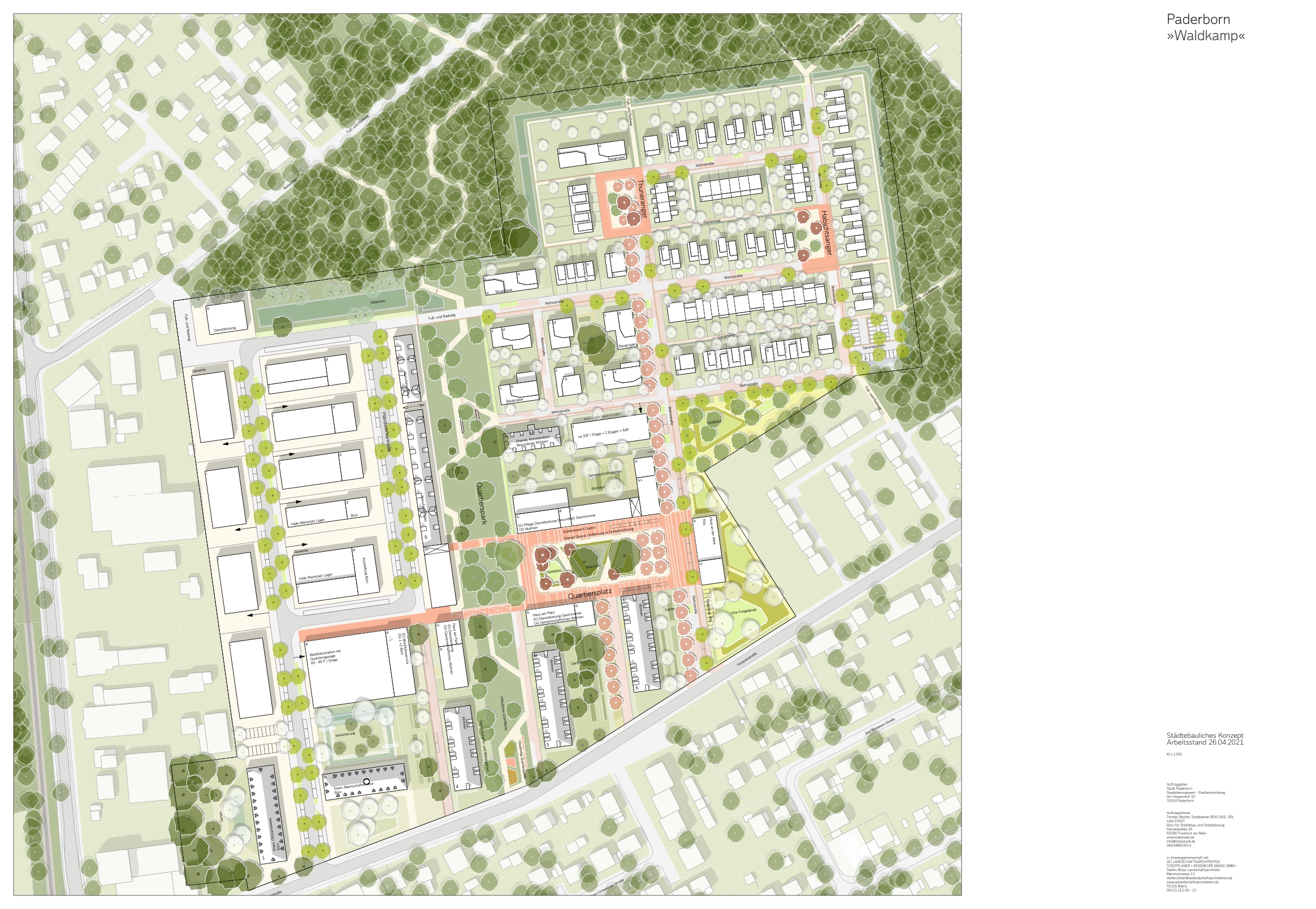 Rahmenplan Waldkamp