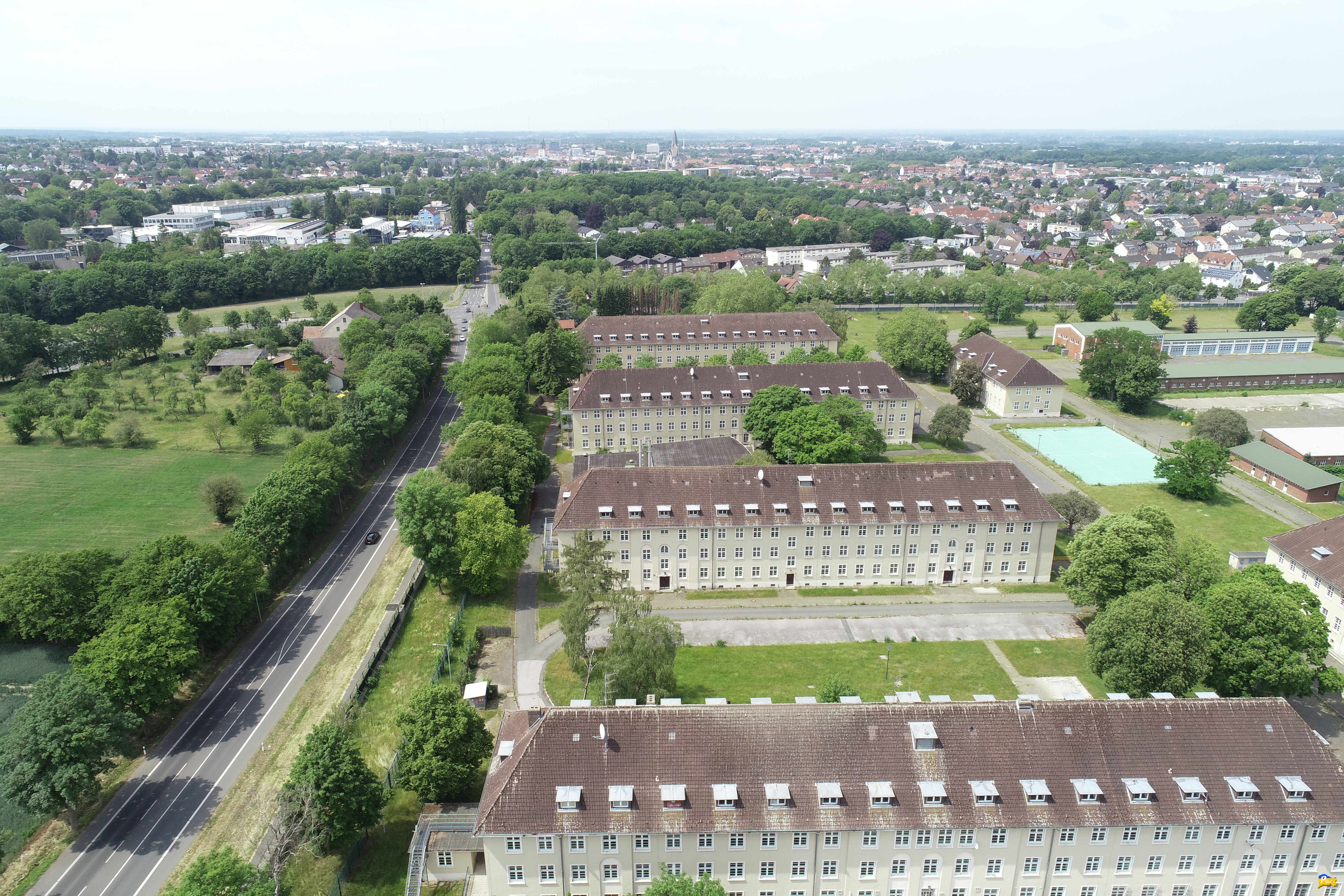 Driburger Straße stadteinwärts